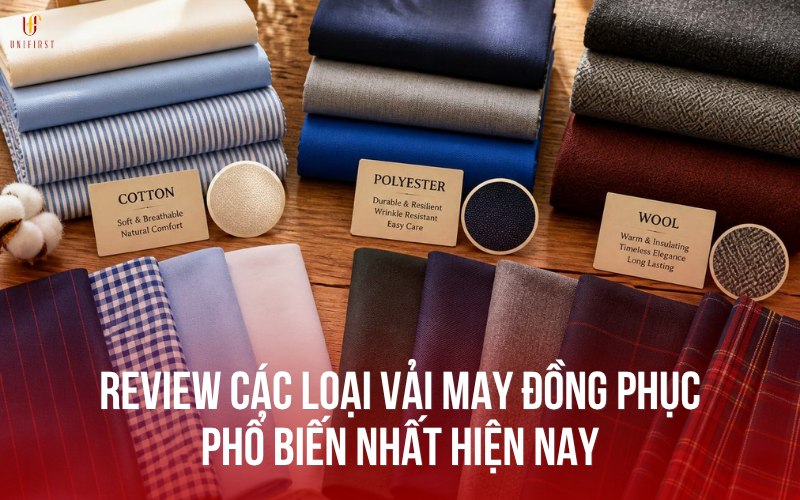 Review các loại vải may đồng phục phổ biến nhất hiện nay