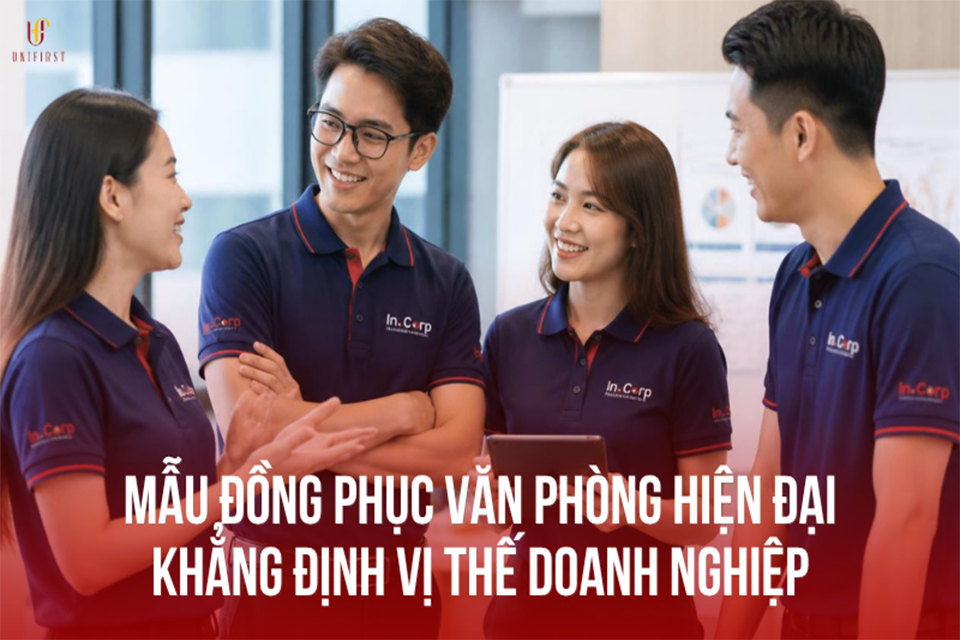 Mẫu đồng phục văn phòng hiện đại: Khẳng định vị thế doanh nghiệp