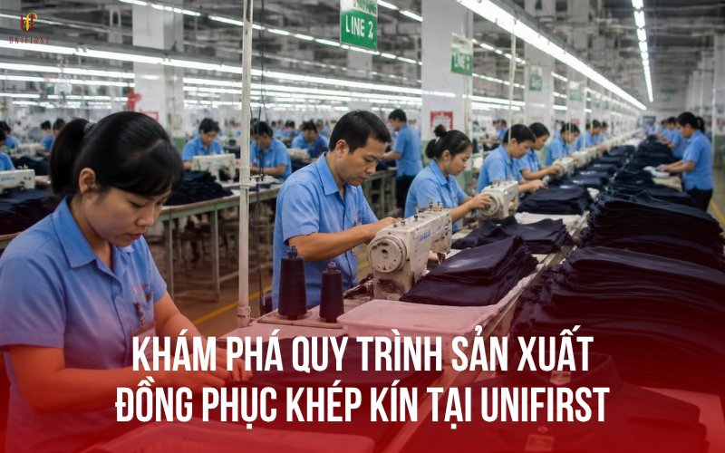Khám phá quy trình sản xuất đồng phục khép kín tại Unifirst
