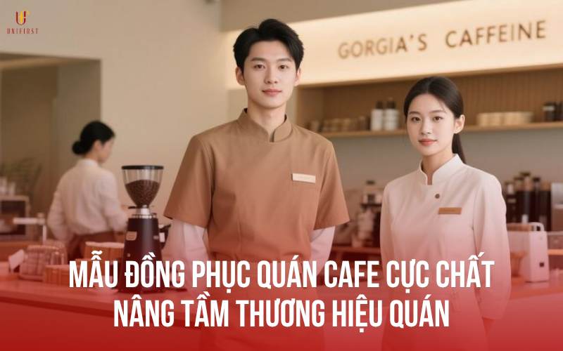 Mẫu đồng phục quán cafe cực chất nâng tầm thương hiệu quán