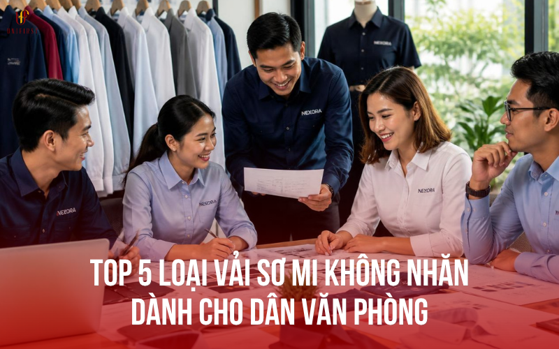 Top 5 loại vải sơ mi không nhăn dành cho dân văn phòng