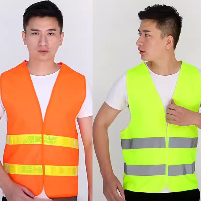 Áo ghile bảo hộ thiết kế không tay, màu sắc nổi bật