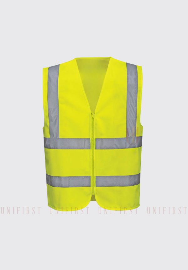 Áo ghilê bảo hộ huỳnh quang mẫu 1