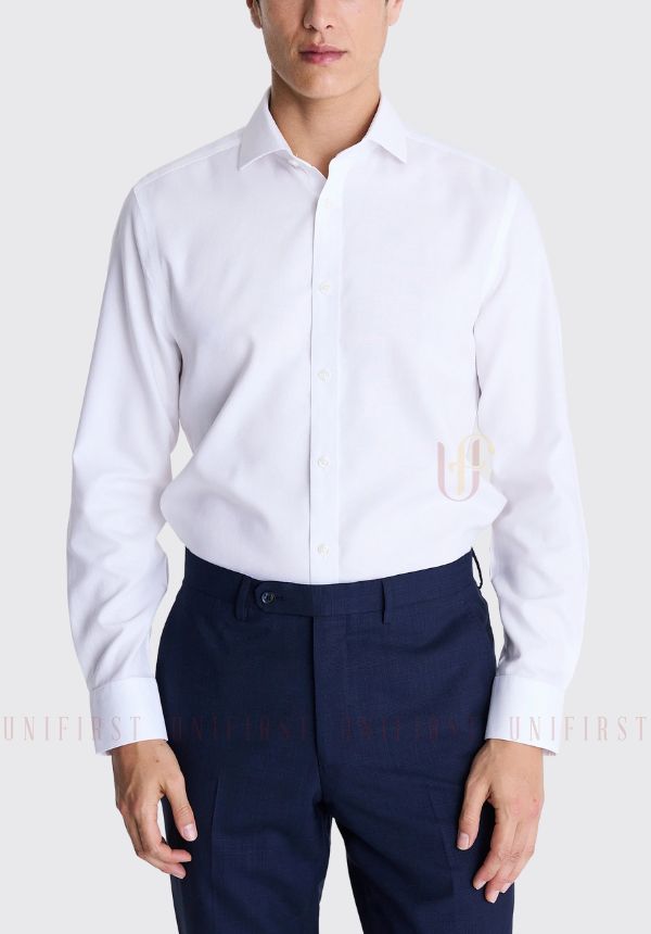 Áo sơ mi trắng, dài tay