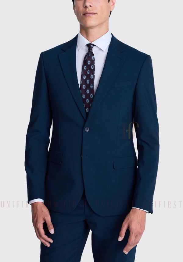 Mẫu áo vest nam màu xanh than đậm