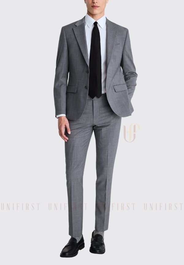 Áo vest nam xám tro cao cấp