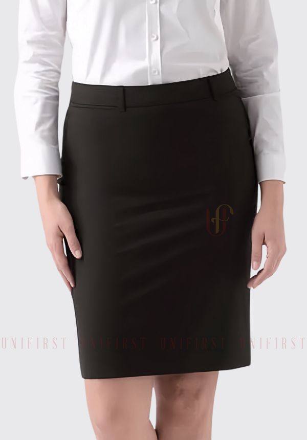 Mẫu chân váy bút chì hông cao