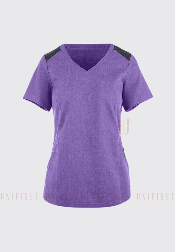 Đồng phục kỹ thuật viên y tế màu tím