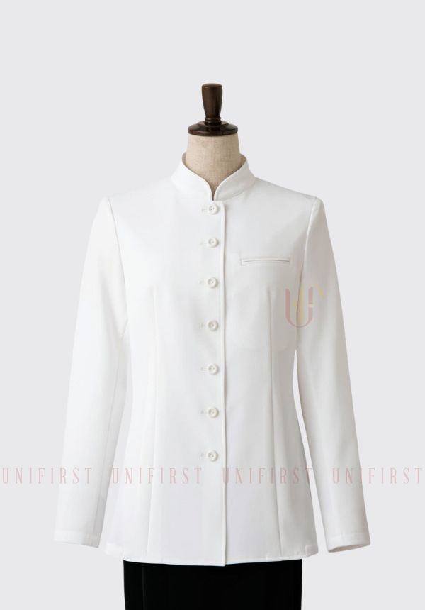 Đồng phục quản lý màu trắng