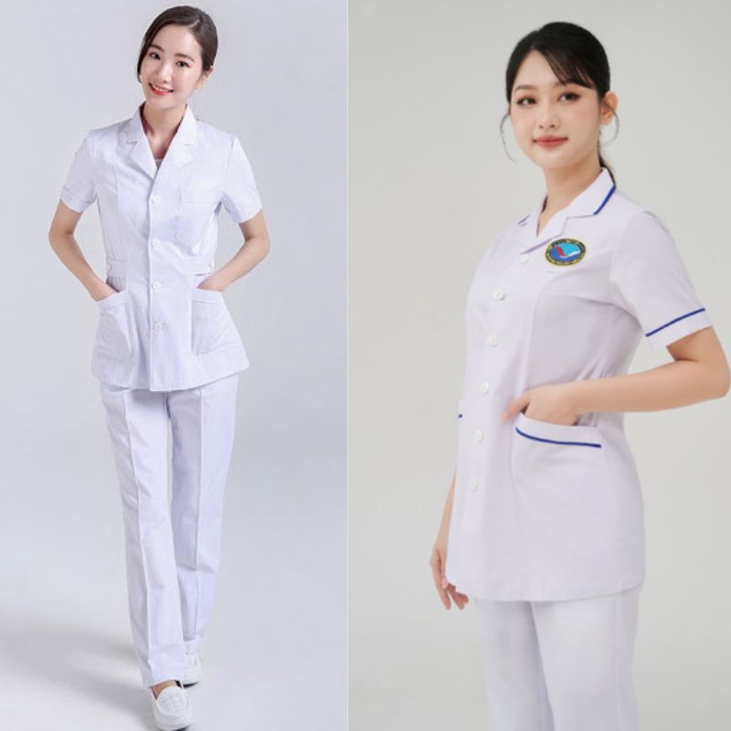 Sét quần áo đồng phục y ta điều dưỡng