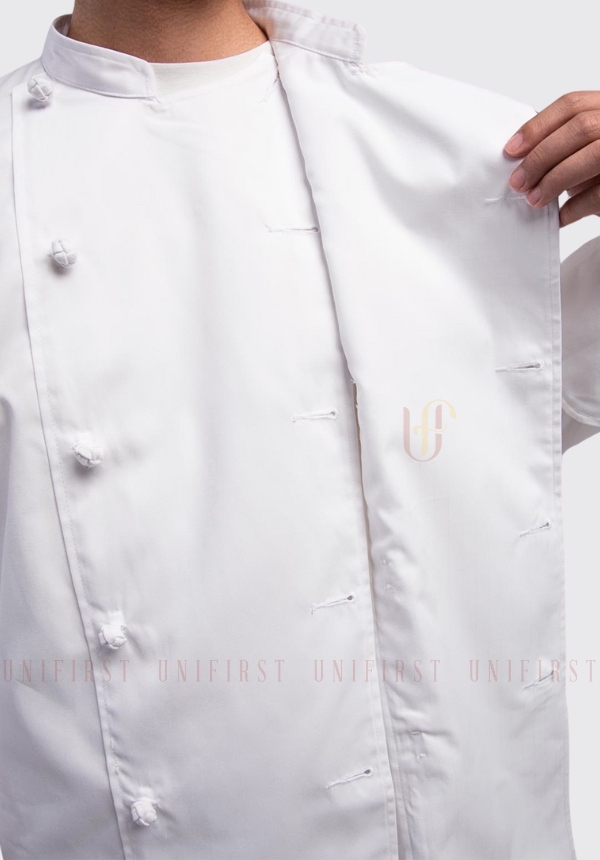Áo đầu bếp màu trắng