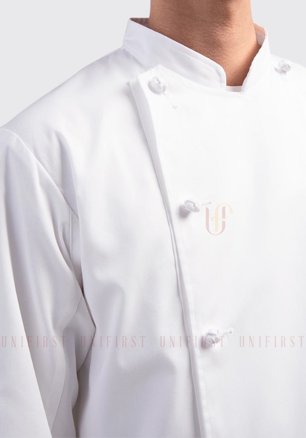 Áo đầu bếp màu trắng