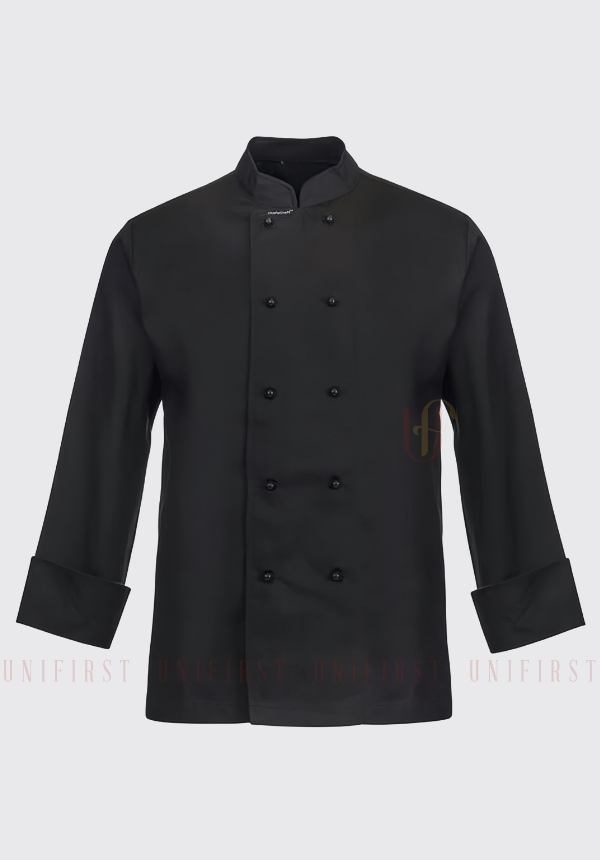 Áo đầu bếp màu đen
