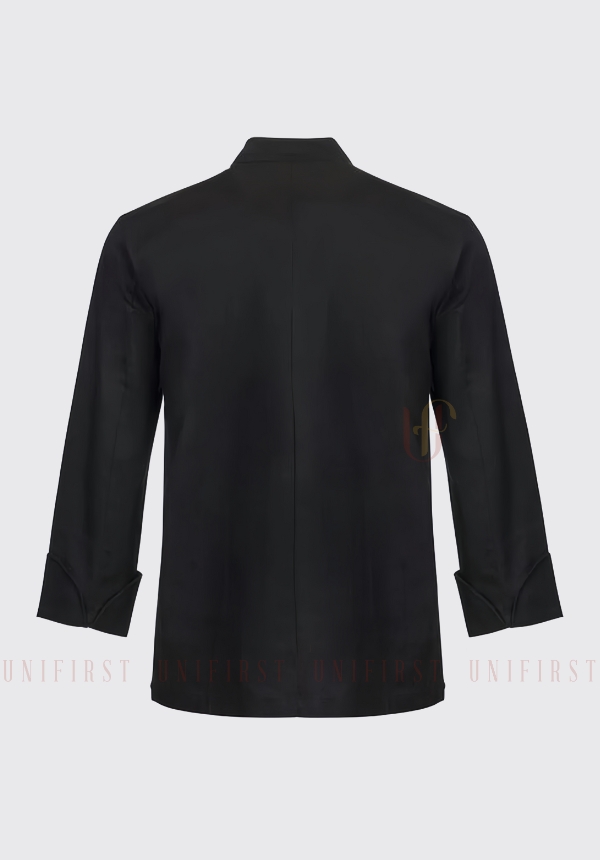 Áo đầu bếp màu đen