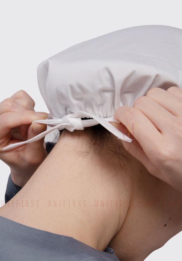 Nón công nhân màu trắng