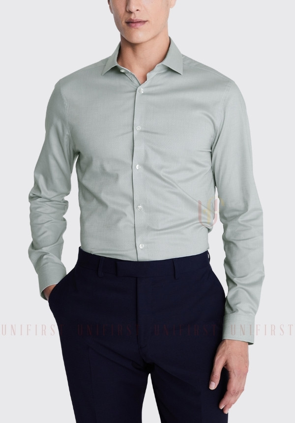Áo sơ mi nam màu xám