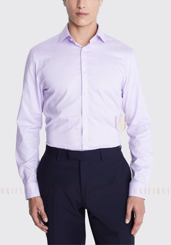 Áo sơ mi nam màu tím