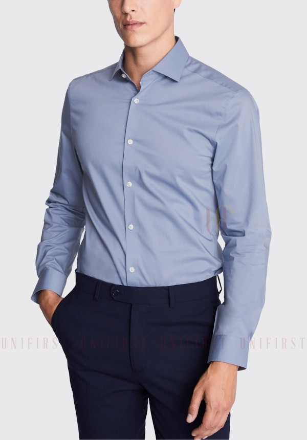 Áo sơ mi màu xanh