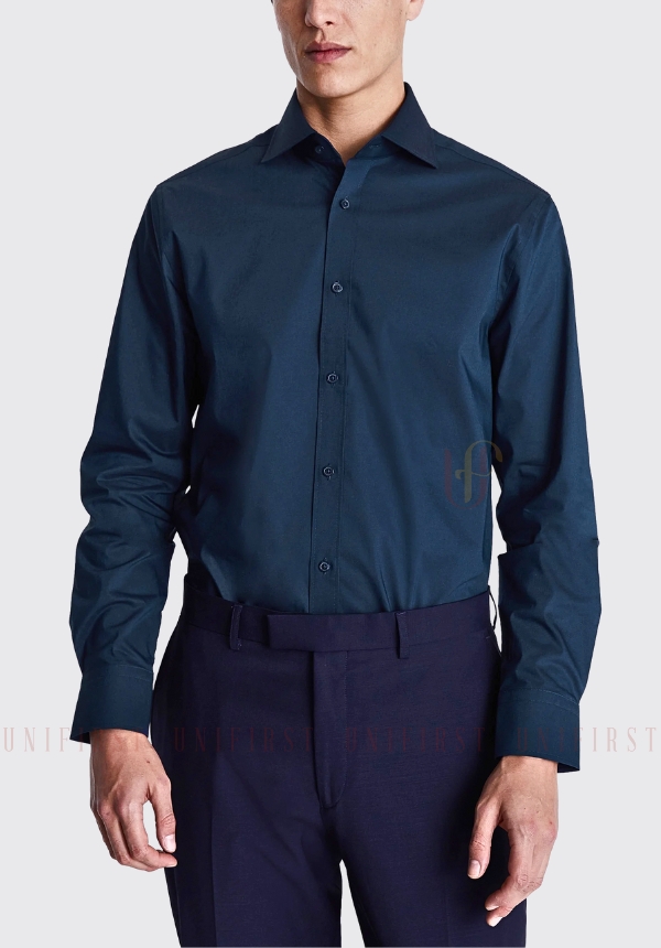 Áo sơ mi nam xanh dương