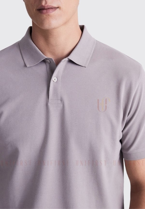 Áo thun Polo màu tím