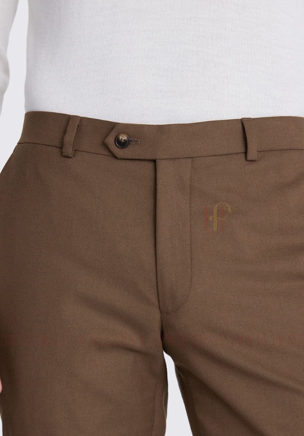 Quần tây nam màu nâu