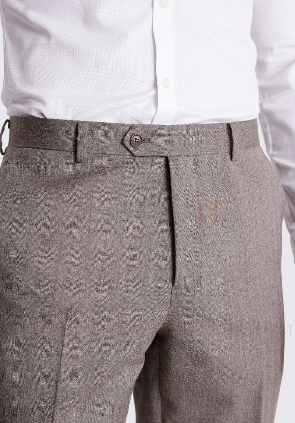 Quần tay nam màu ghi