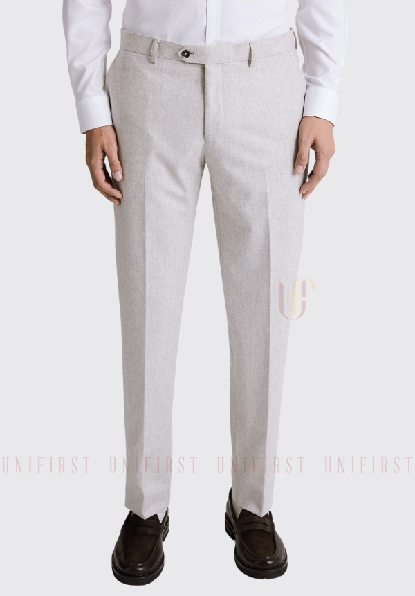 Quần tây nam màu kem