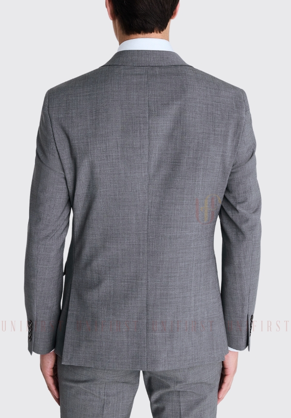 Áo vest nam màu xám