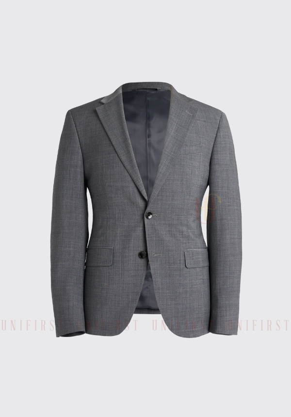 Áo vest nam màu xám