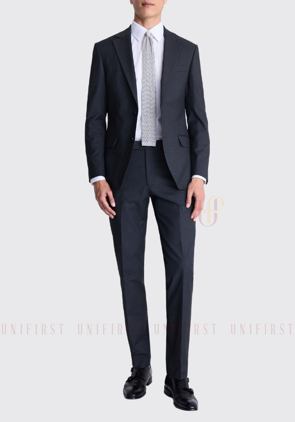 Áo vest nam màu xám đen