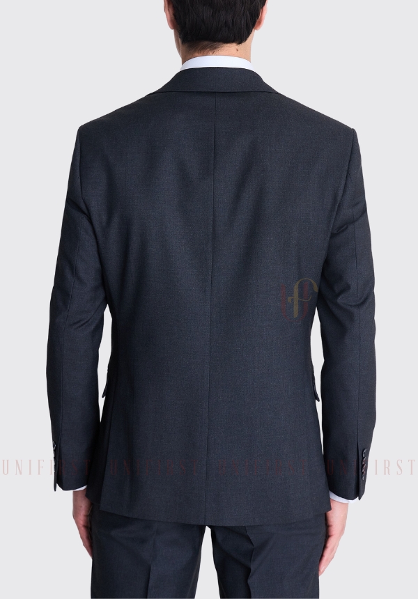 Áo vest nam màu xám đen