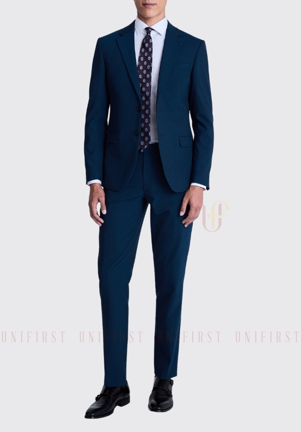 Áo vest nam màu xanh