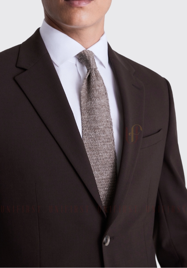 Áo vest nam màu nâu socola