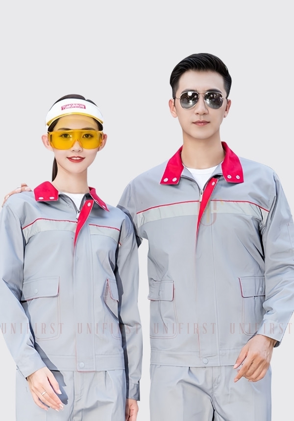 Đồng phục công nhân màu ghi