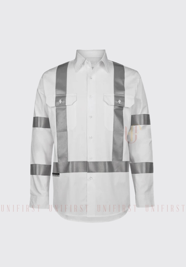 Quần áo bảo hộ lao động màu trắng