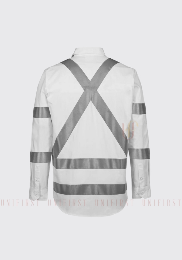 Quần áo bảo hộ lao động màu trắng