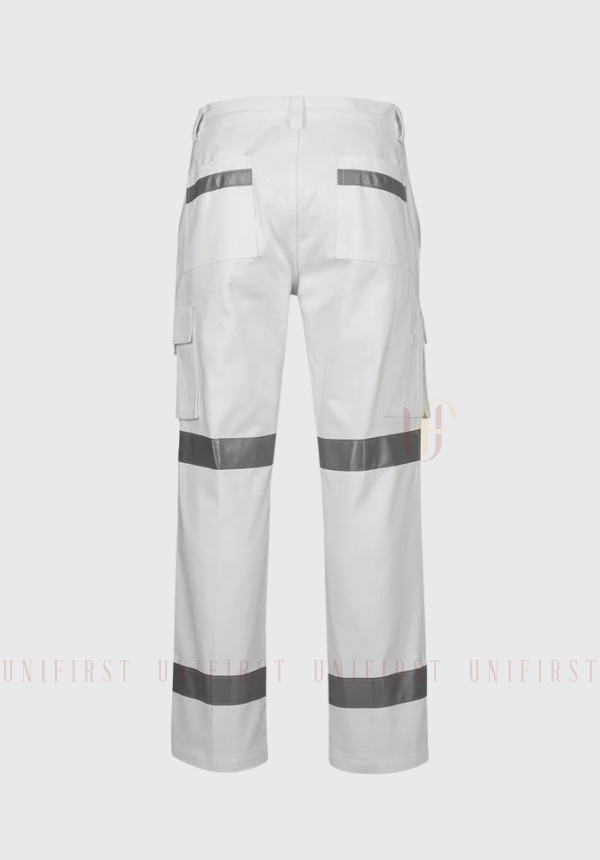 Quần áo bảo hộ lao động màu trắng