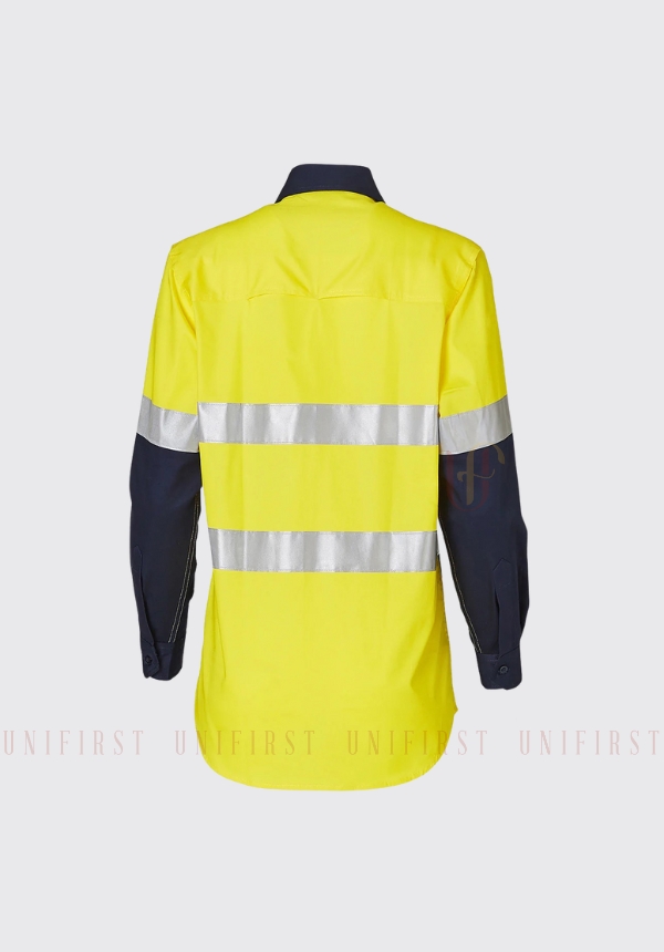 Quần áo bảo hộ lao động màu vàng