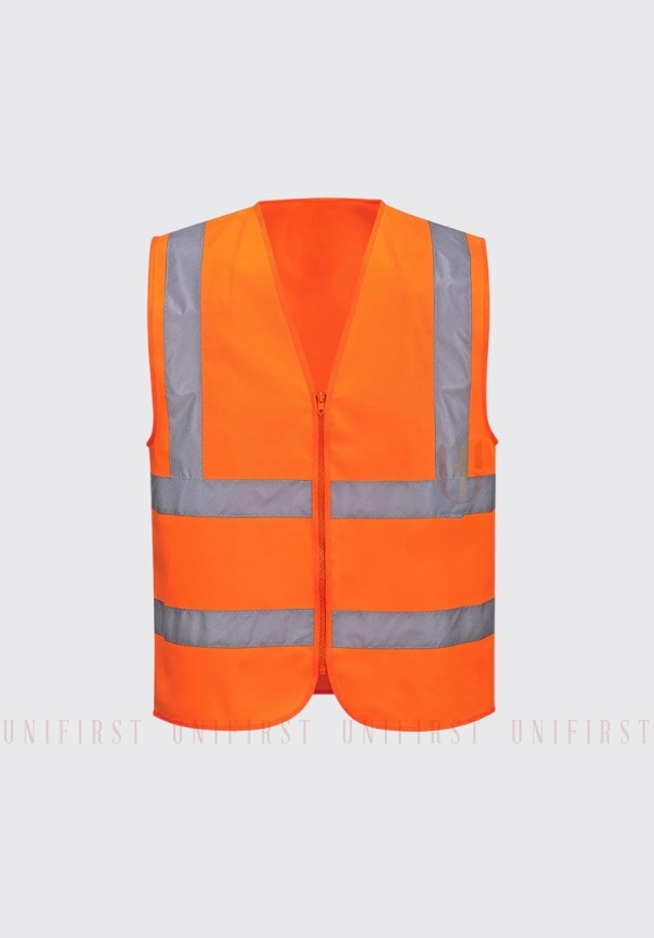 Áo Ghile bảo hộ màu cam mẫu 3