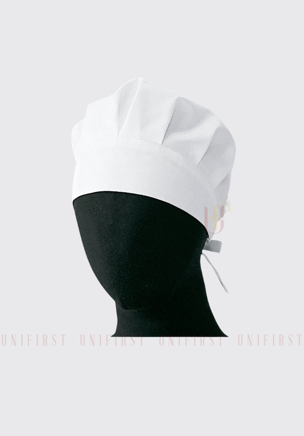 Nón bếp xếp ly màu trắng