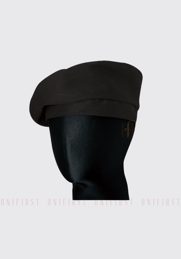 Nón bếp đội ngược màu đen