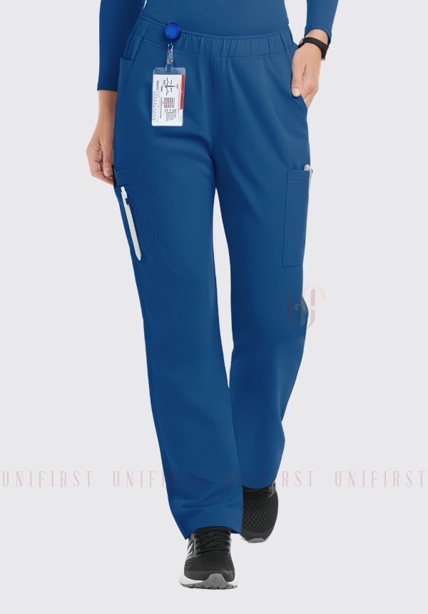 Quần kỹ thuật viên nữ màu xanh dương