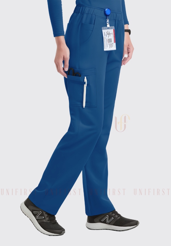 Quần kỹ thuật viên nữ màu xanh dương