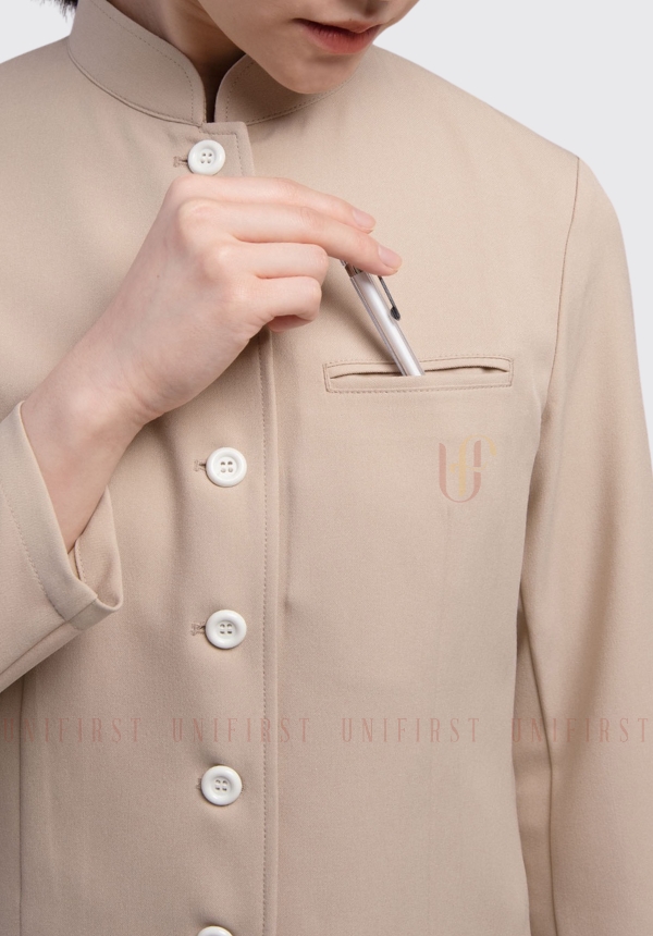 Đồng phục quản lý nữ màu be