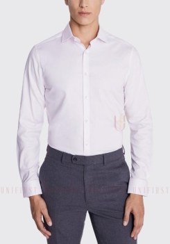 Áo sơ mi nam màu hồng nhạt