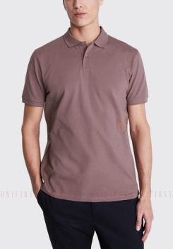 Áo thun Polo màu nâu tím