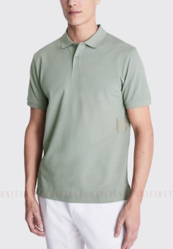 Áo thun Polo màu xanh mint