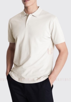 Áo thun Polo màu kem