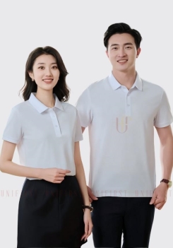 Áo thun Polo không viền màu trắng