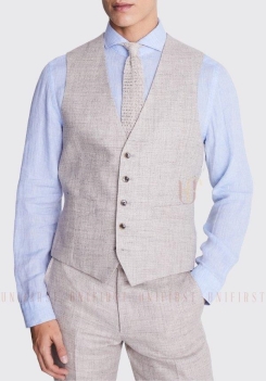 Áo ghile nam màu ghi